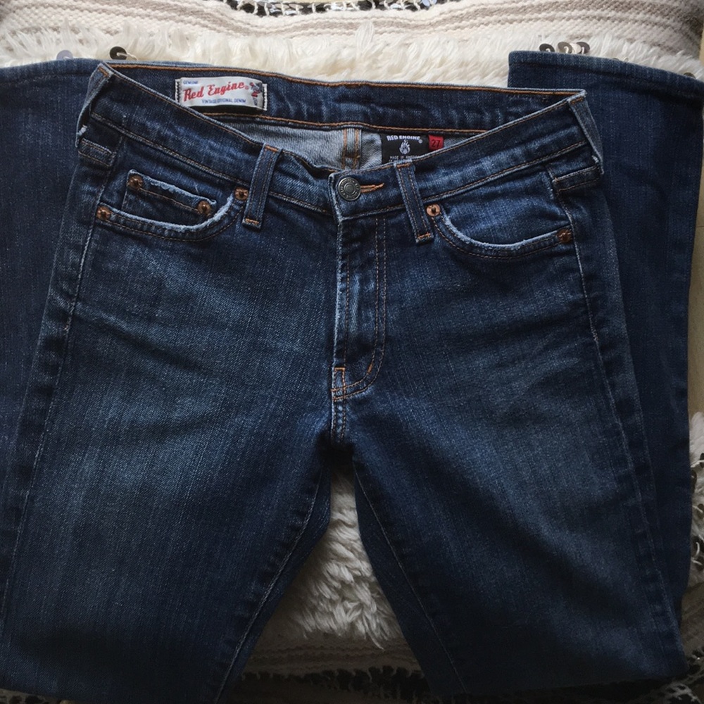 Red Engine Jeans
